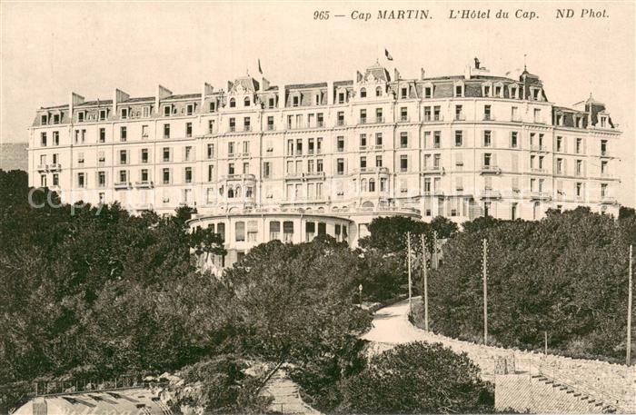 Cap Martin Capmartin 06 Hotel du Cap
