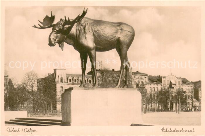 Tilsit Sowetsk Oblast Kaliningrad Elchdenkmal