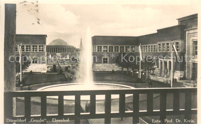 DuessELDORF CITY Gesolei Ehrenhof