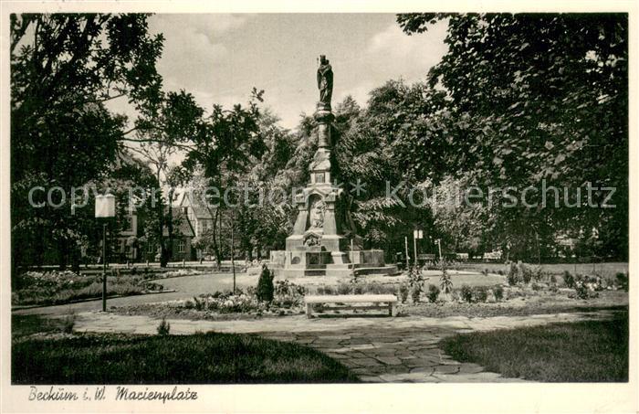 Beckum Westfalen Marienplatz