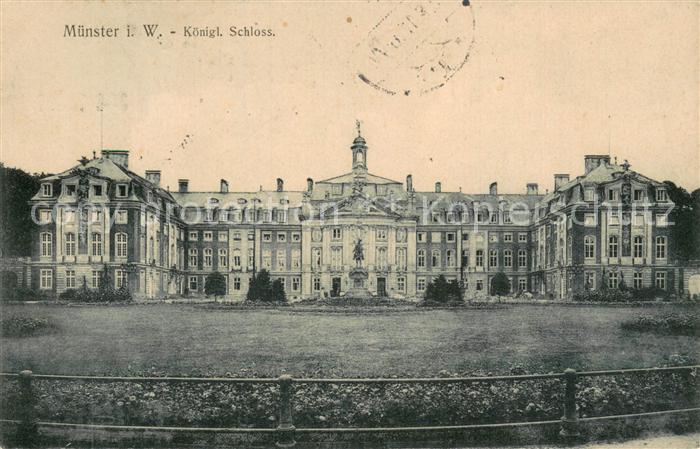 Muenster Westfalen Koenigliches Schloss
