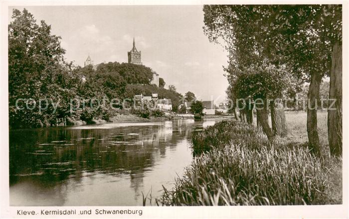 Kleve Bad Kermisdahl und Schwanenburg
