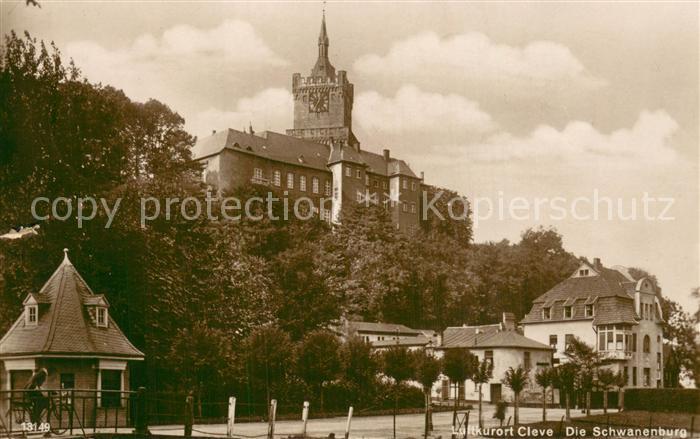 Cleve Kleve Bad Die Schwanenburg