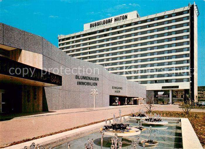 DuessELDORF CITY Hilton Hotel Blumenauer Immobilien