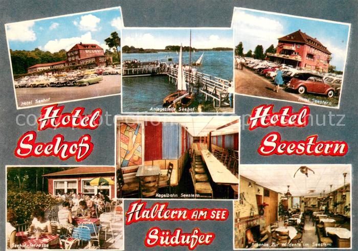 Haltern See Hotel Seehof Anlegestelle Hotel Sestern Terrasse Schenke Zur Wildent