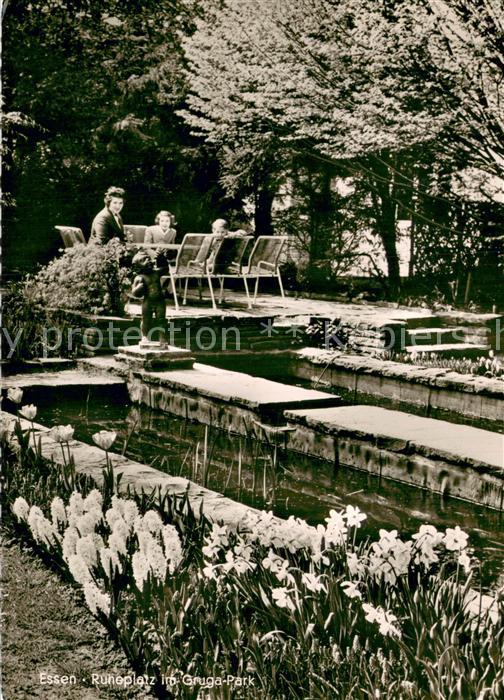 Essen  Ruhr Ruheplatz im Gruga Park