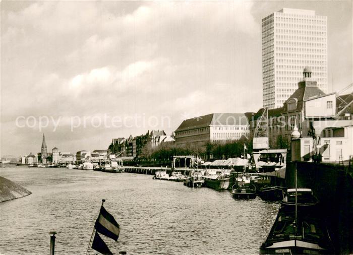 DuessELDORF  CITY Rheinfront mit Mannesmann Hochhaus