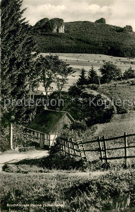 Bruchhausen Sauerland Bruchhauser Steine Felsformationen Hoher Istenberg Rothaar