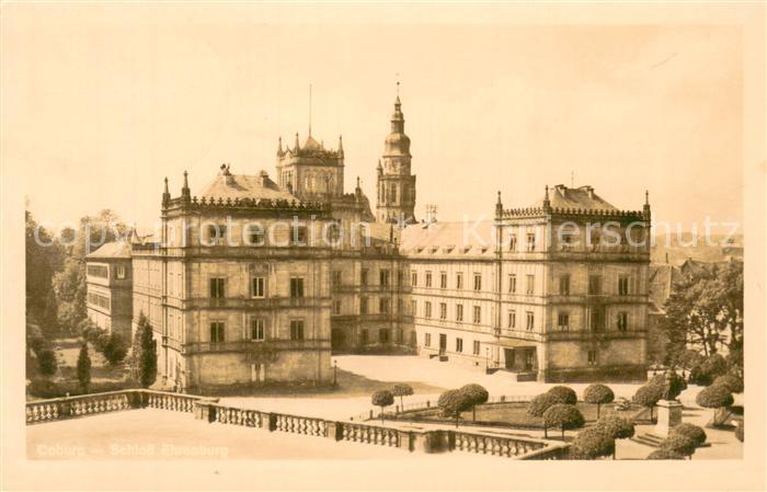 Coburg Bayern Schloss Ehrenburg Feldpost