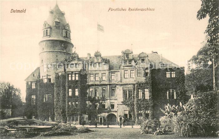 Detmold Fuerstliches Residenzschloss