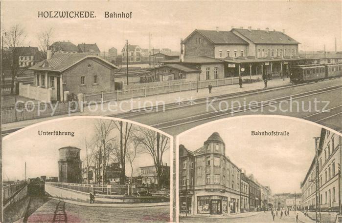 Holzwickede Bahnhof Unterfuehrung Bahnhofstrasse