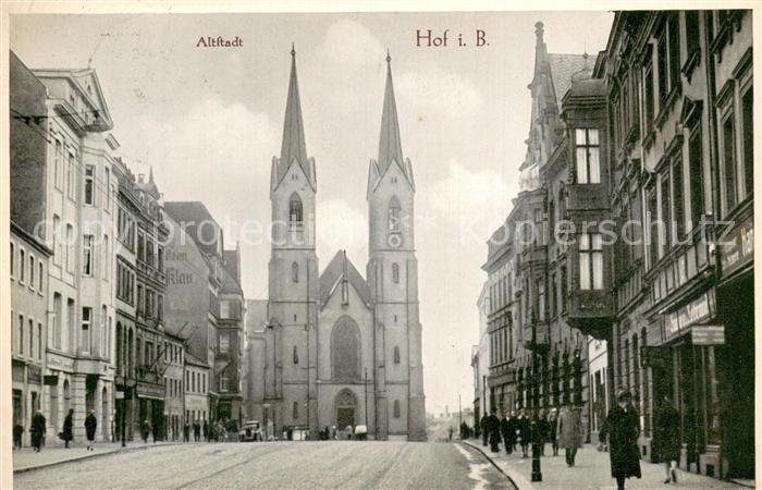 Hof Saale Altstadt Kirche