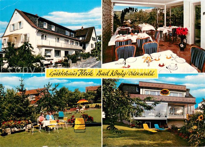Bad Koenig Odenwald Gaestehaus Fleck Wintergarten Garten