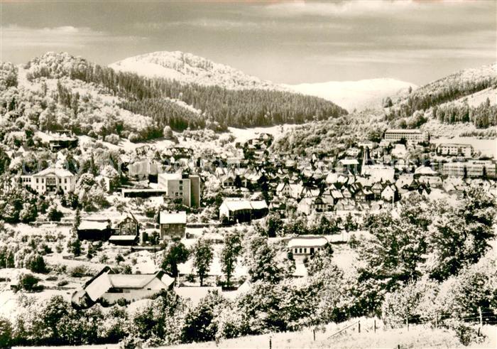 Bad Laasphe Winterpanorama Kneippheilbad Luftkurort
