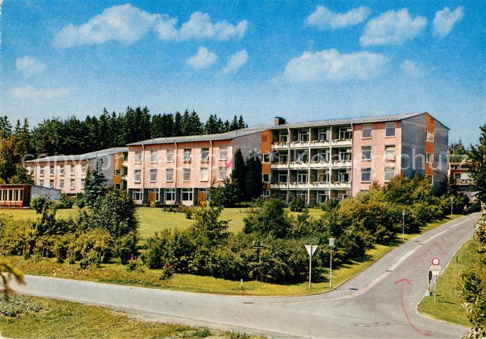 Bad Steben LVA Sanatorium Frankenwarte im Frankenwald