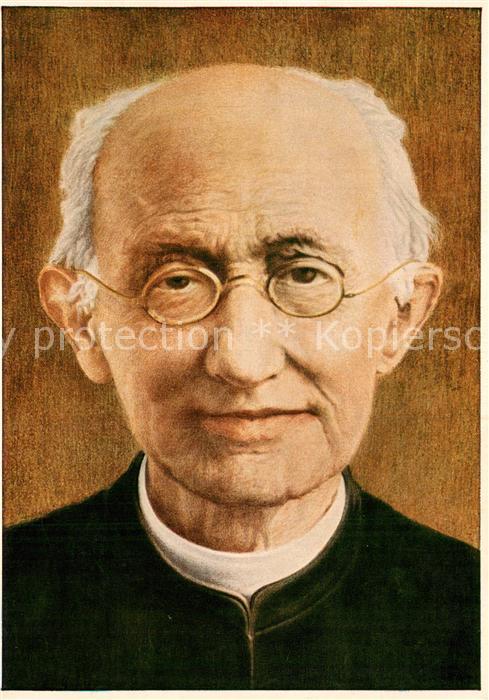 TRIER  CITY P. Wilhelm Eberschweiler S.J. Priester Ignatiushaus Zeichnung von M