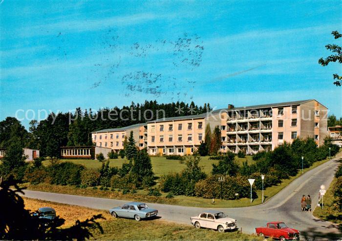 Bad Steben LVA Sanatorium Frankenwarte im Frankenwald