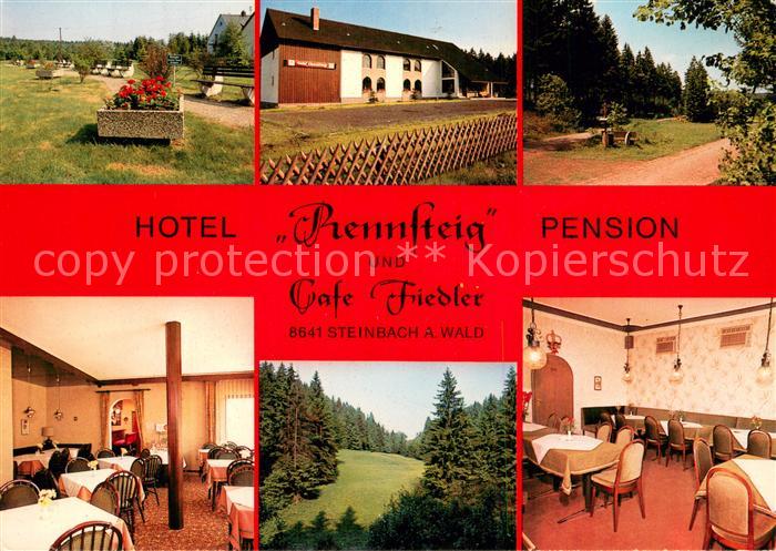 Steinbach Kronach Hotel Pension Rennsteig Cafe Fiedler