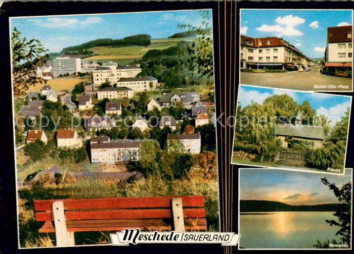 Meschede Panorama Kaier Otto Platz Klause Hennesee