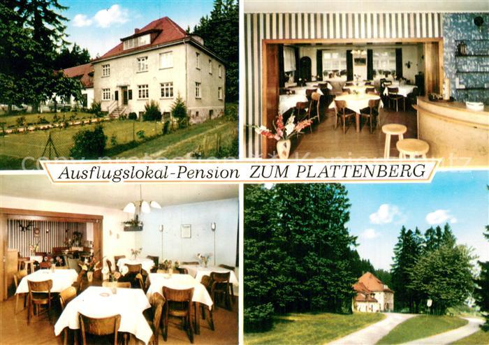 Brilon Hochsauerlandkreis NRW Ausflugslokal Pension zum Plattenberg