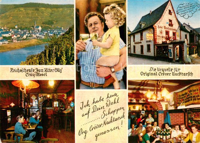 Croev Kroev Croev Mosel Reichsschenke Zum Ritter Goetz Original Croever Nacktars