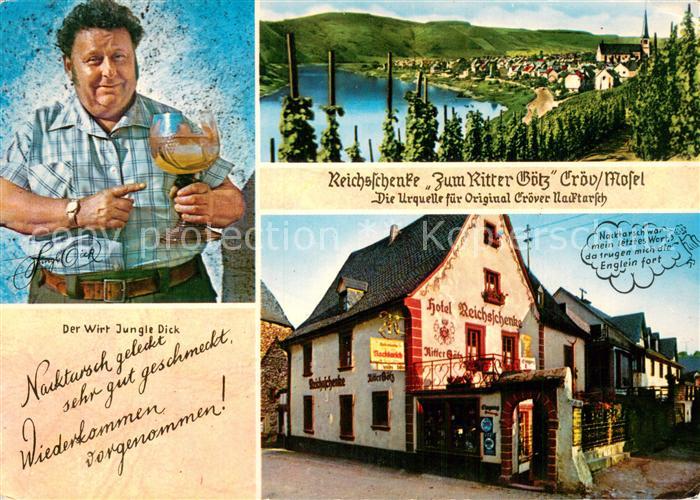 Croev Kroev Croev Mosel Reichsschenke Zum Ritter Goetz Original Croever Nacktars