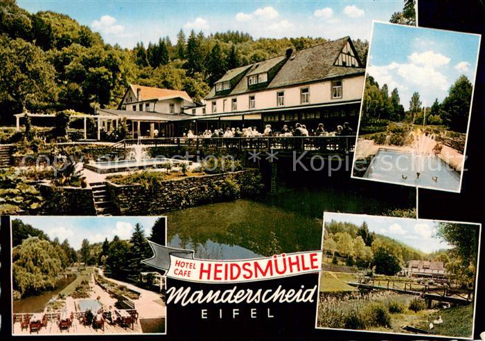 Manderscheid Eifel Hotel Cafe Heidmuehle