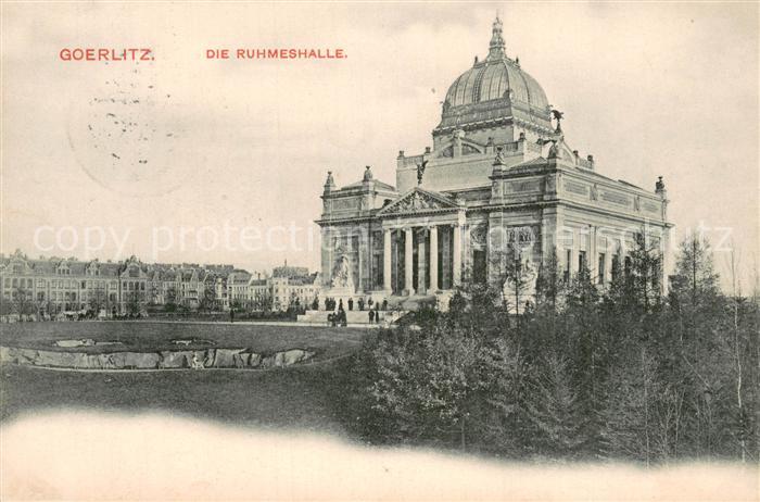 Goerlitz  Sachsen Ruhmeshalle