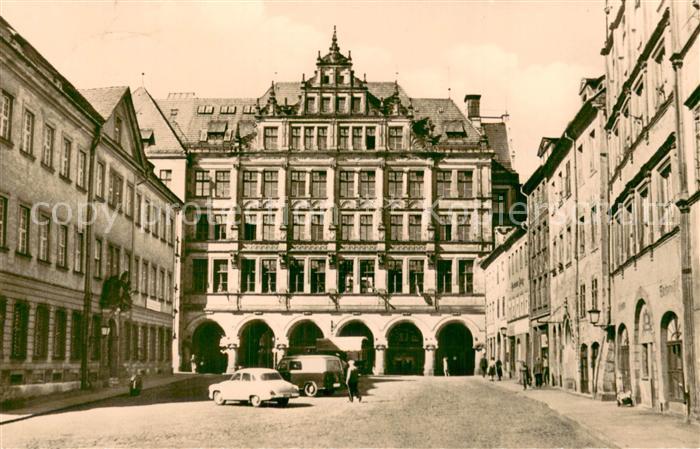 Goerlitz  Sachsen Untermarkt und Rathaus