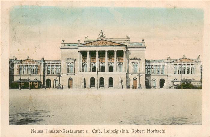 LEIPZIG Sachsen Neues Theater Restaurant Cafe