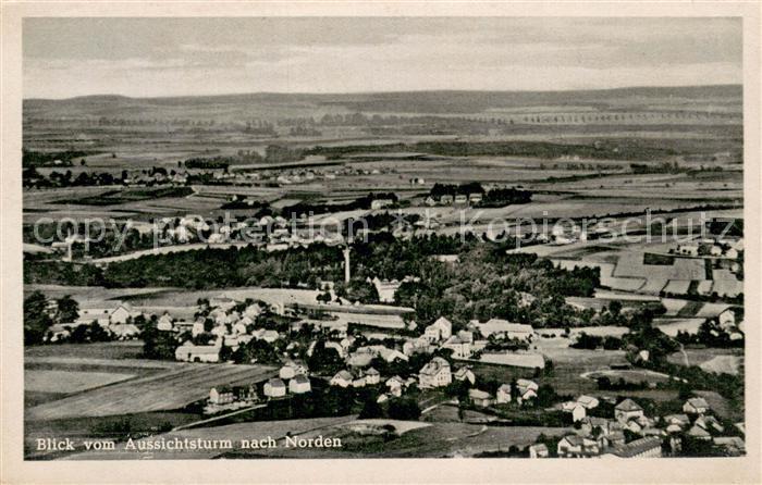 Grosspostwitz Panorama Blick vom Aussichtsturm Moenchswalder Bergbaude
