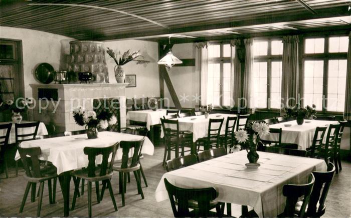 Rainbach Neckargemuend Gasthaus Neckartal Gastraum