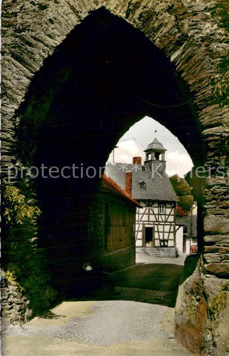 Altweilnau Torbogen Rathaus