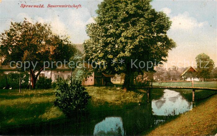 Luebbenau Spreewald Bauernwirtschaft Wasserstrasse