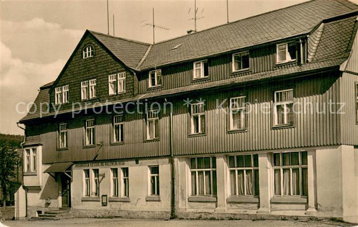 Steinbach Johanngeorgenstadt Erholungsheim des VEB Stahl- und Walzwerk Riesa