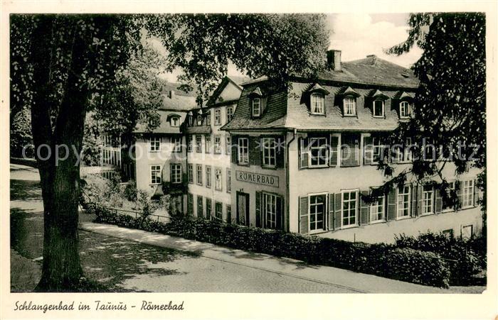 Schlangenbad Taunus Roemerbad