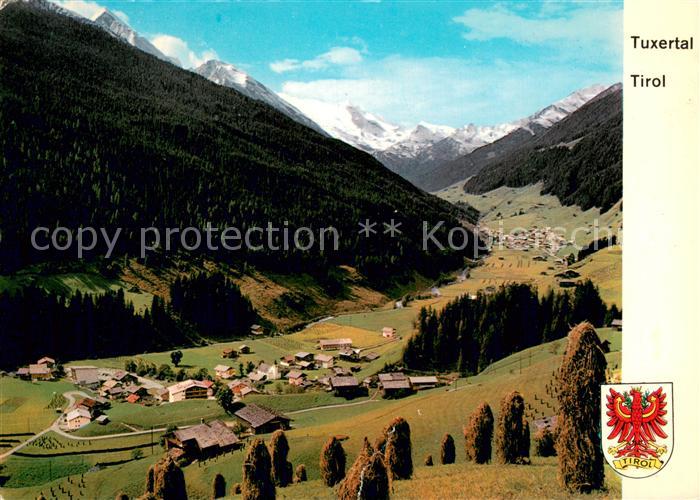 Lanersbach Mayrhofen Zillertal Panorama Tuxertal Schmittenberg Tuxerkees Zillert
