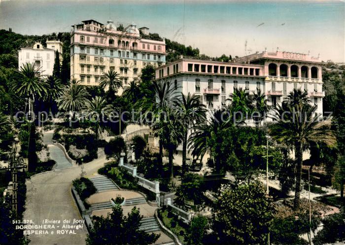Bordighera IT Alberghi Esperia e Royal