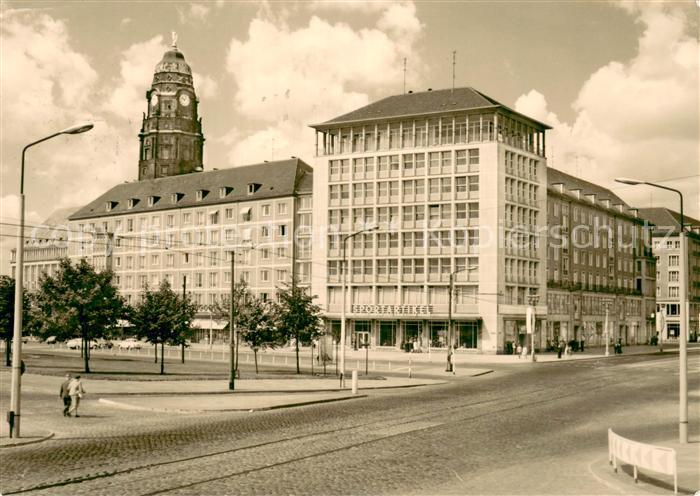 Dresden Elbe Am Pirnaischen Platz