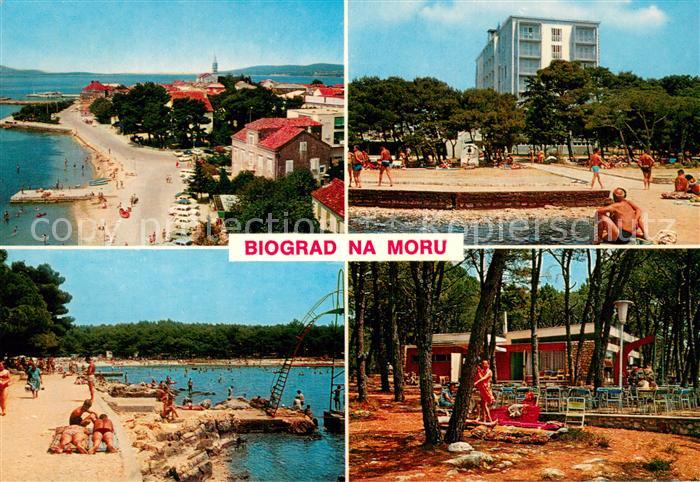 Biograd na Moru Croatia Kuestenstrasse Hotel Strand Bungalowpark