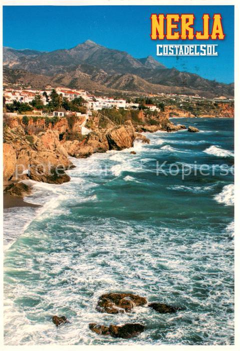 Nerja Costa del Sol ES Panorama Kuestenort