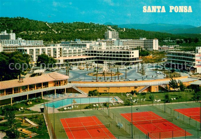 Santa Ponsa Mallorca Islas Baleares Hotels Tennisanlage