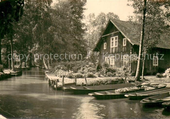Beeskow Spreewaldhaus Kaehne Wasserstrasse