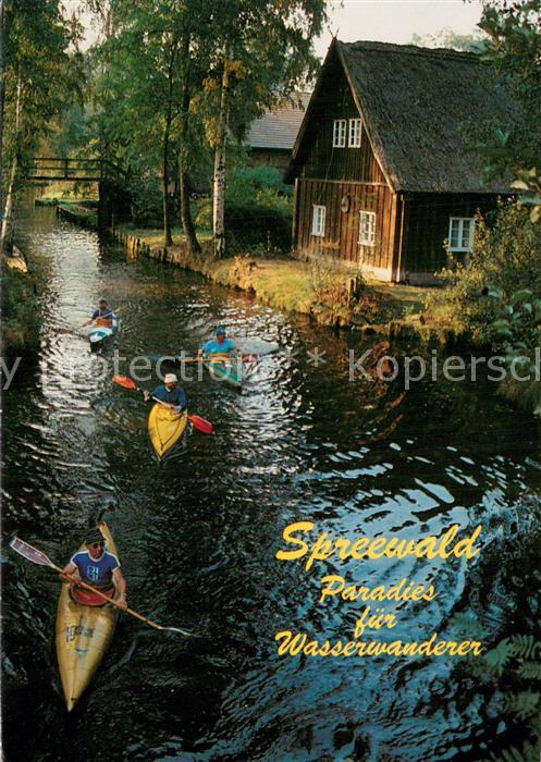 Luebben Spreewald Paradies fuer Wasserwanderer Spreewaldhaus