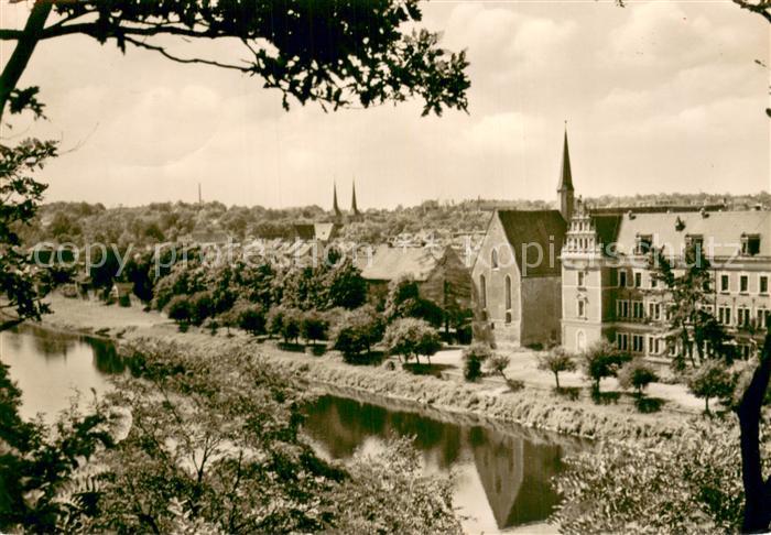 Grimma Panorama Blick vom Stadtwald