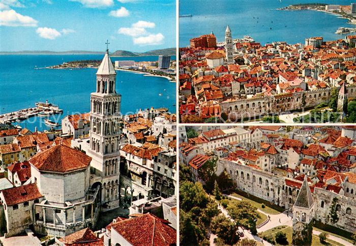 Split Spalato Stadtpanorama