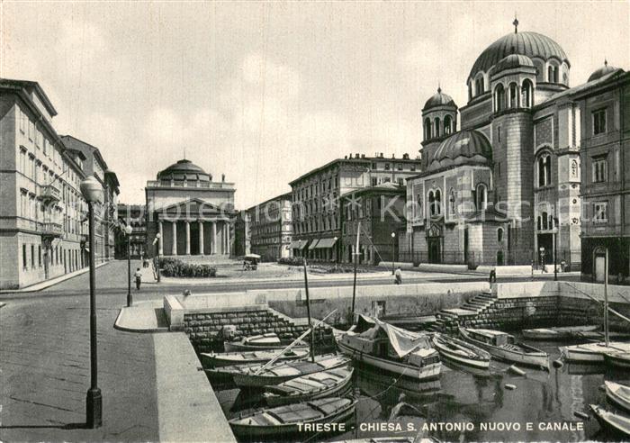Trieste IT St Antony renewed Church The Canal