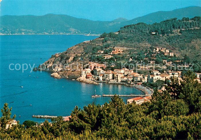 Marciana Marina Isola d Elba IT Fliegeraufnahme