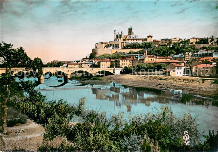 Beziers 34 Bords de l Orb Pont
