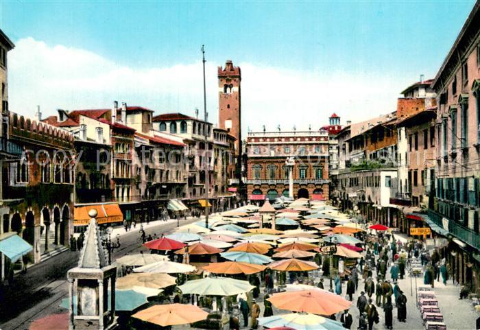 Verona  Veneto IT Piazza delle Erbe